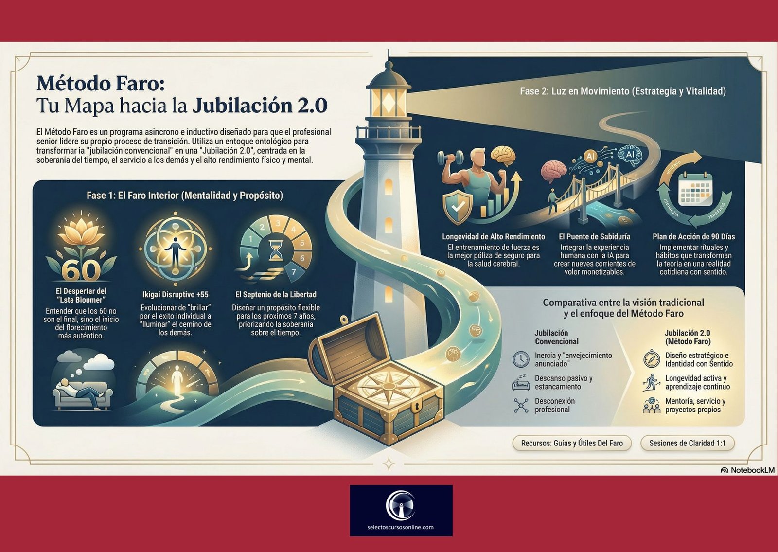 Infografía del MÉTODO FARO™ +55