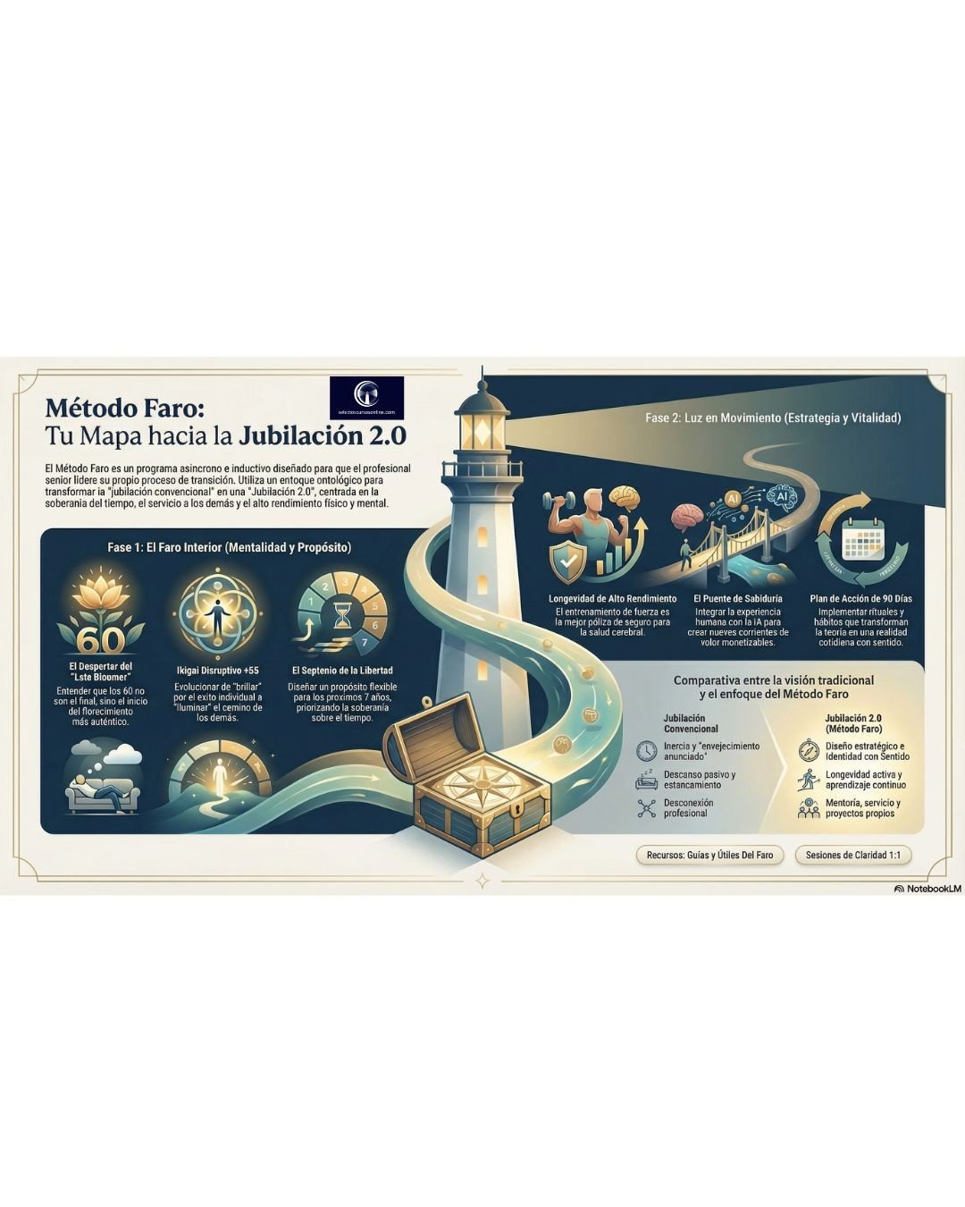 Infografía del MÉTODO FARO™ +55